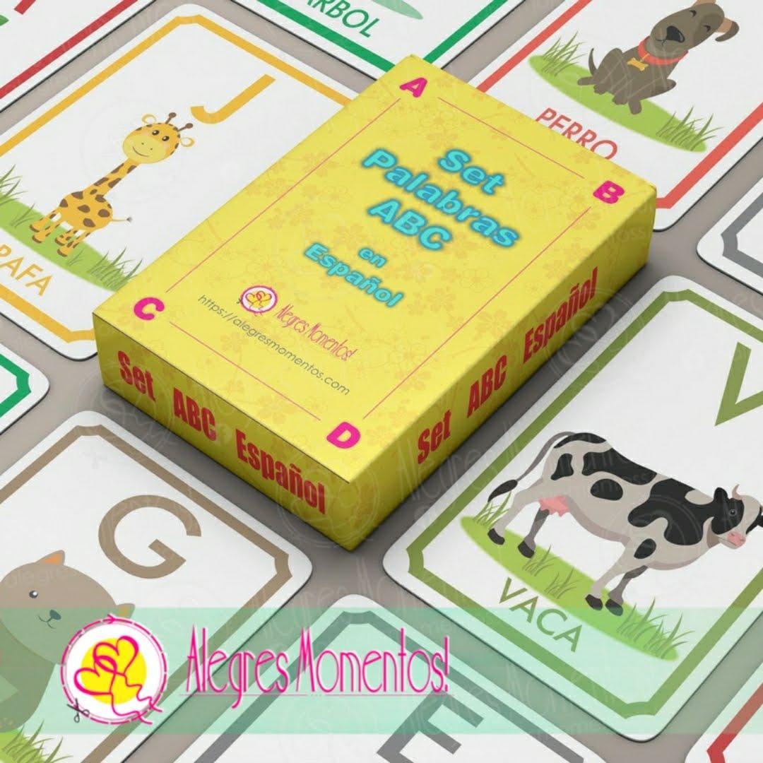 OFERTA - Cartel ABC Abecedario en Español Imprimible [anual]